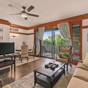 Kiahuna Plantation Renovated 1br, Private Lanai, Ac 411 Holiday home Koloa